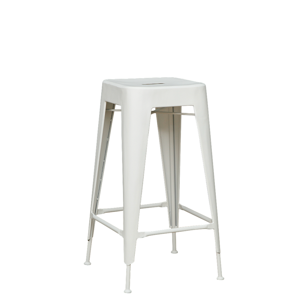 MEKA - Bar stool H75 - White