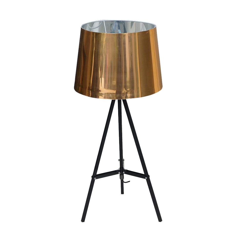 ALICE - Table lamp stand with copper lampshade H70