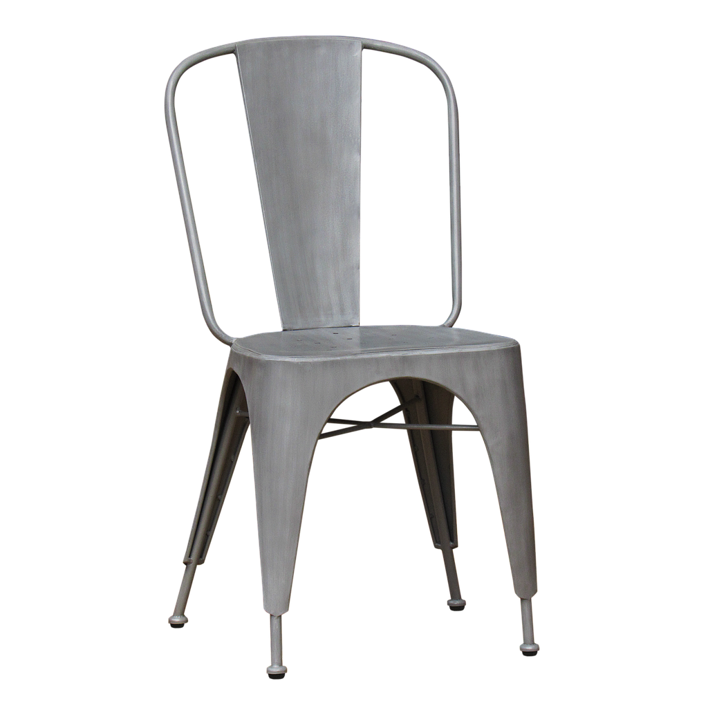 MEKA - Chair - Vintage silver
