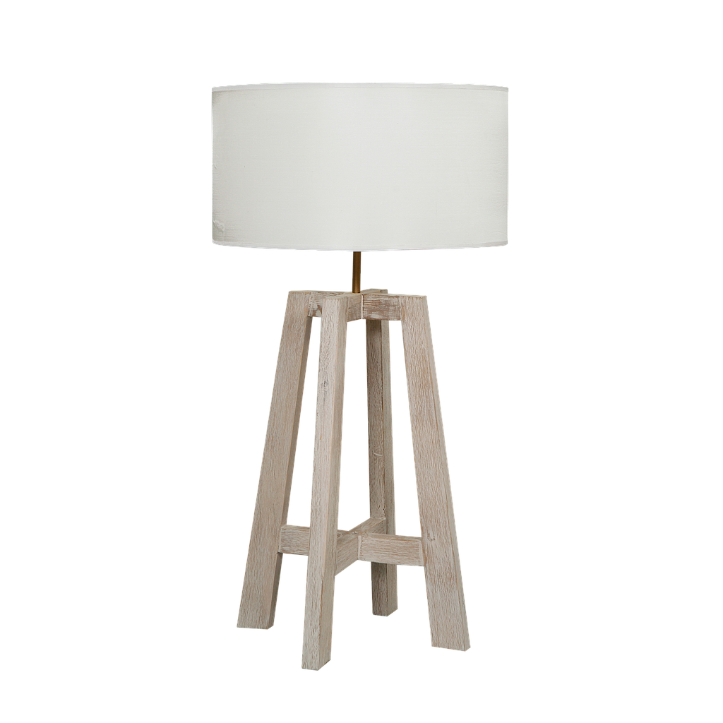 COPENHAGEN - Table lamp H67 - Whitened acacia