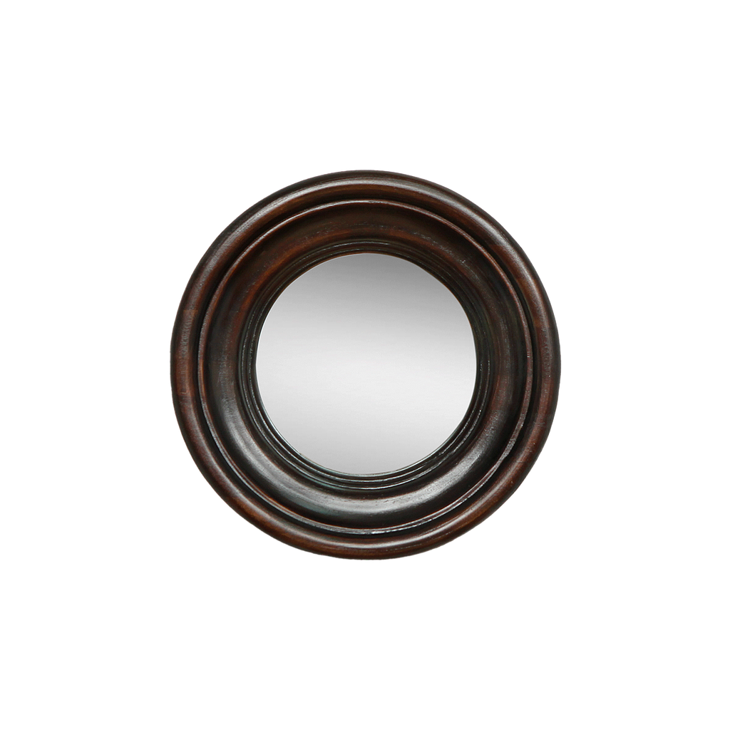 EYE - Circular mirror DIAM.28 - Mokka