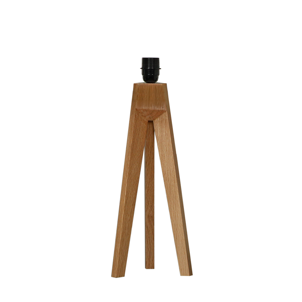 LOFOTEN - Table lamp stand H40 - Natural oak wood
