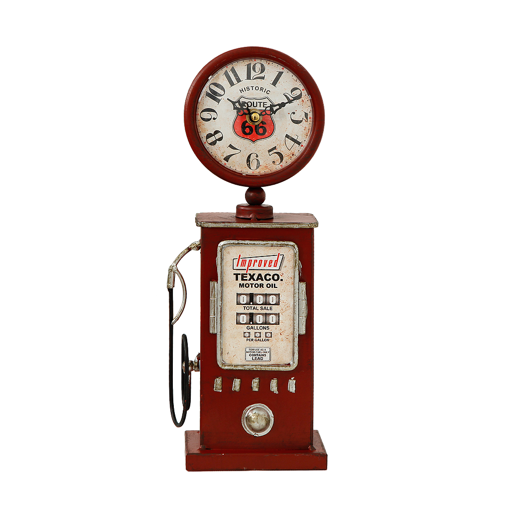 SEDAN - Table clock H33 - Red