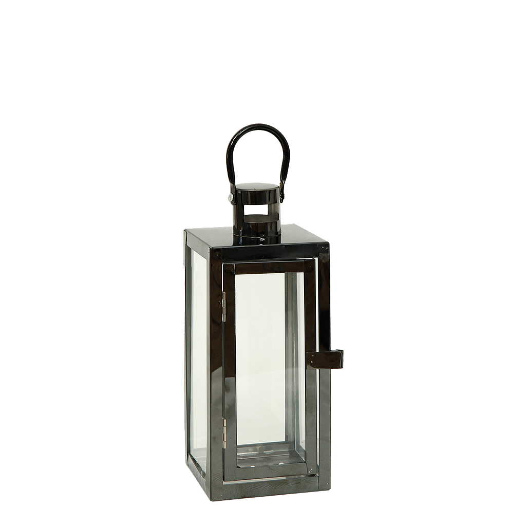 KINGSTON - Rectangular lantern H23 - Grey