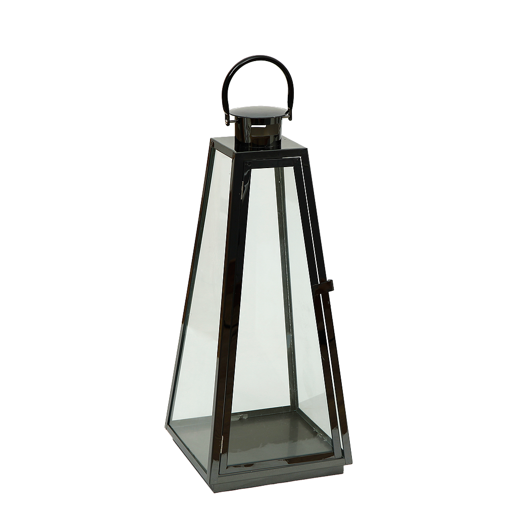 SINGAPORE - Triangular lantern H52 - Grey