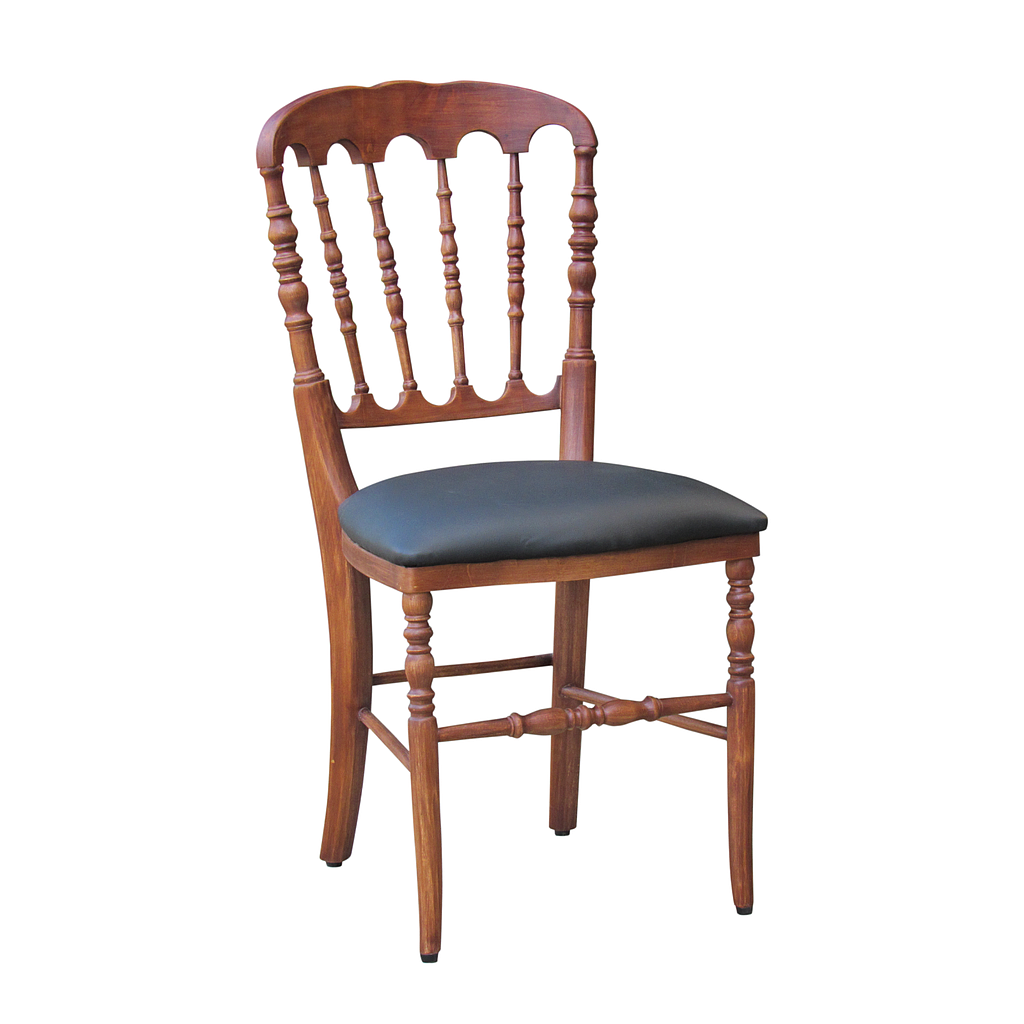 NAPOLEON - Chair - Washed antic and black cover
