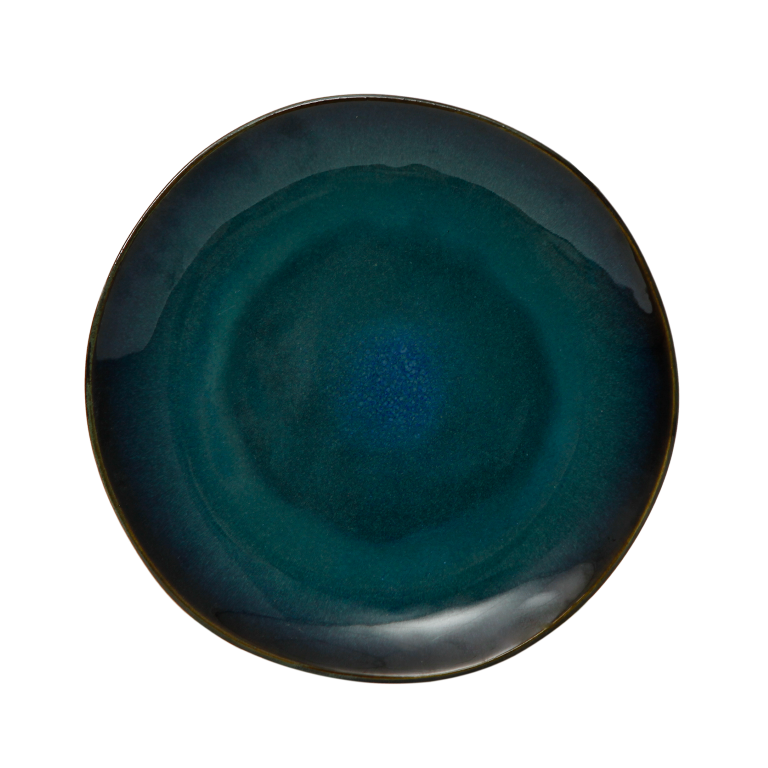 AUDOIN - Dessert plate Diam.22 - Midnight blue