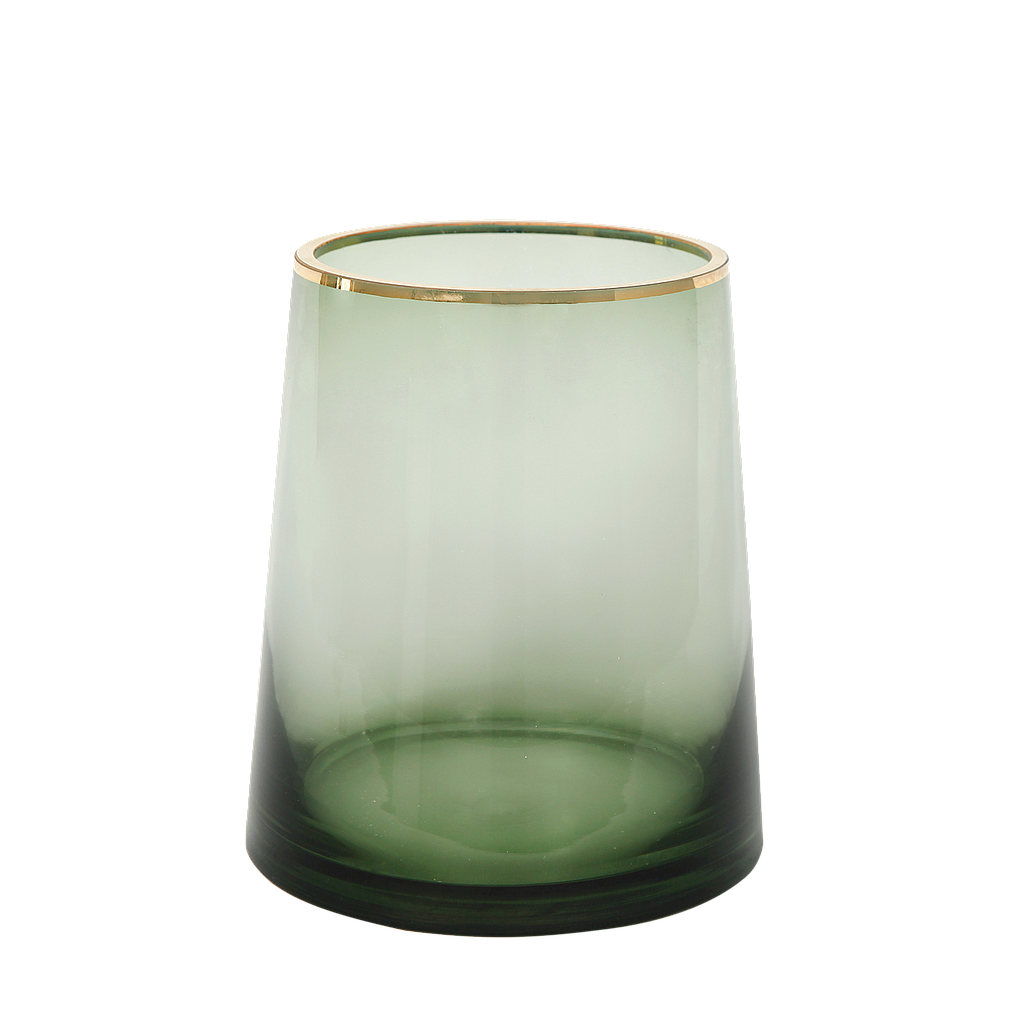 LYCORIS - Glass vase H20 - Multicolor