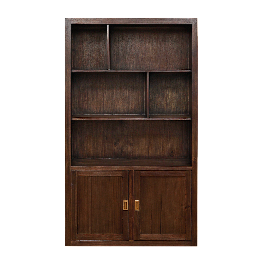 ATELIER - Bookcase L110 x H190 - Mokka