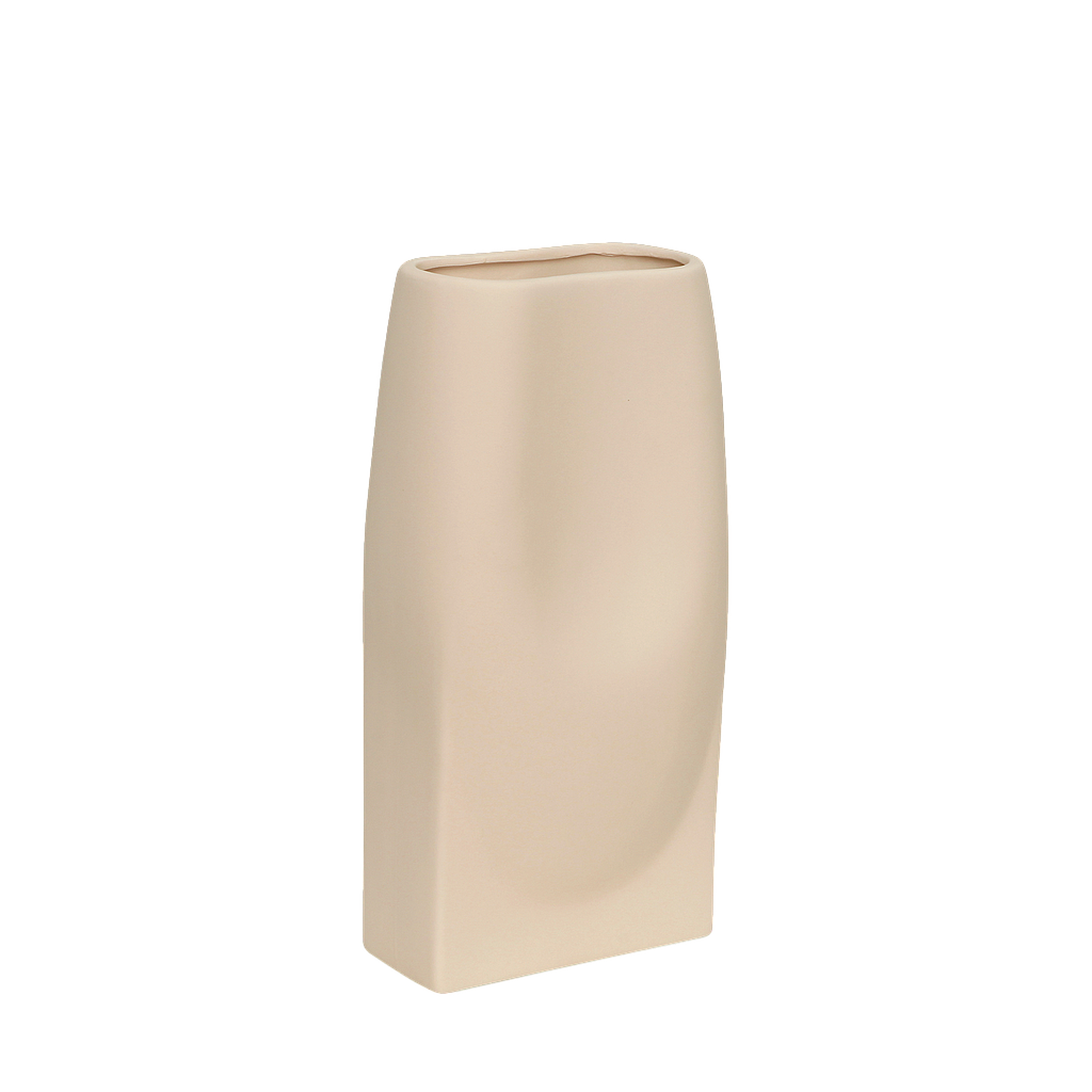 CHARDON - Ceramic vase H28 - Off-white