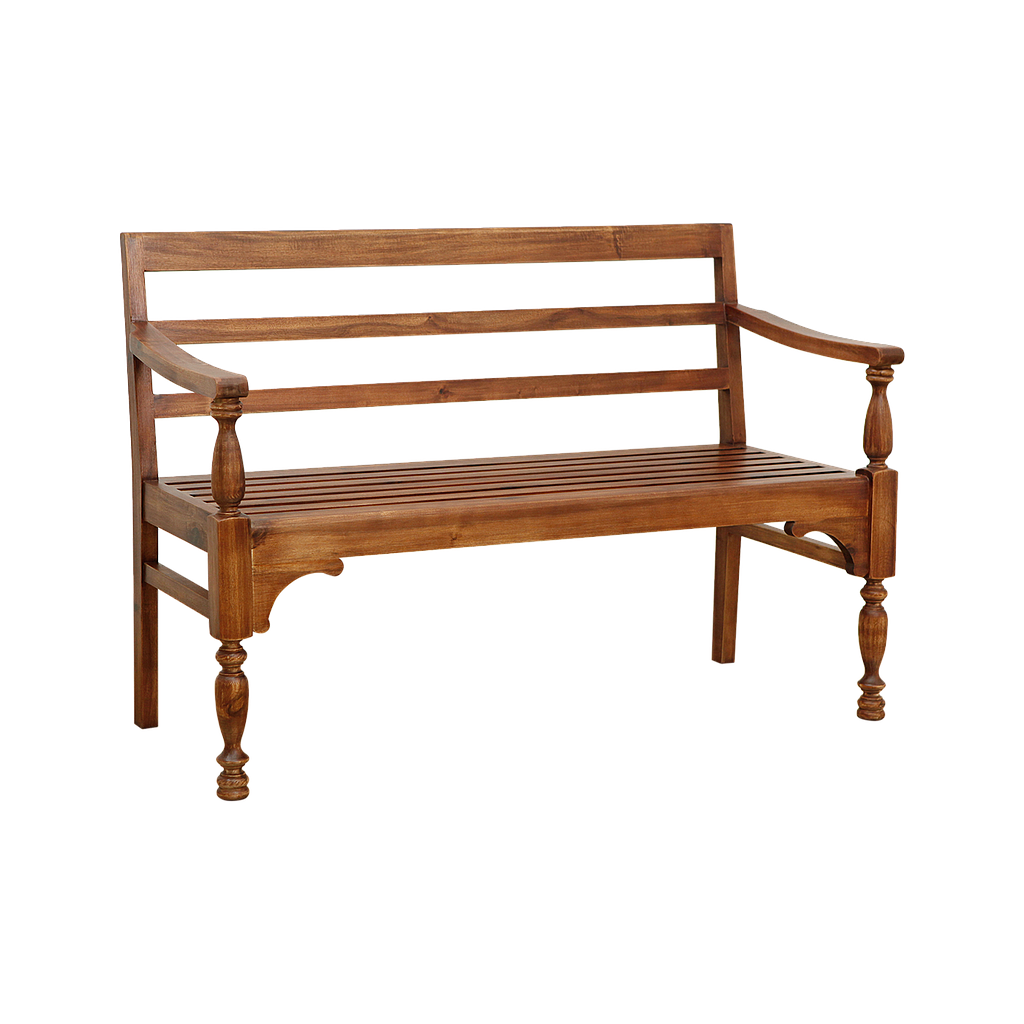 NICOSIE - Bench L120 - Washed antic