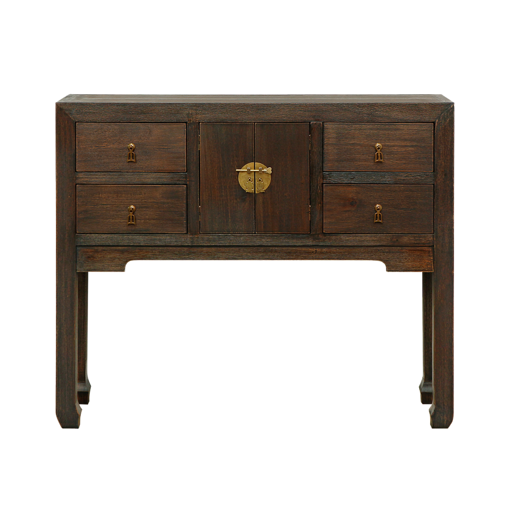XIAN - Console table L100 - Weathered acacia