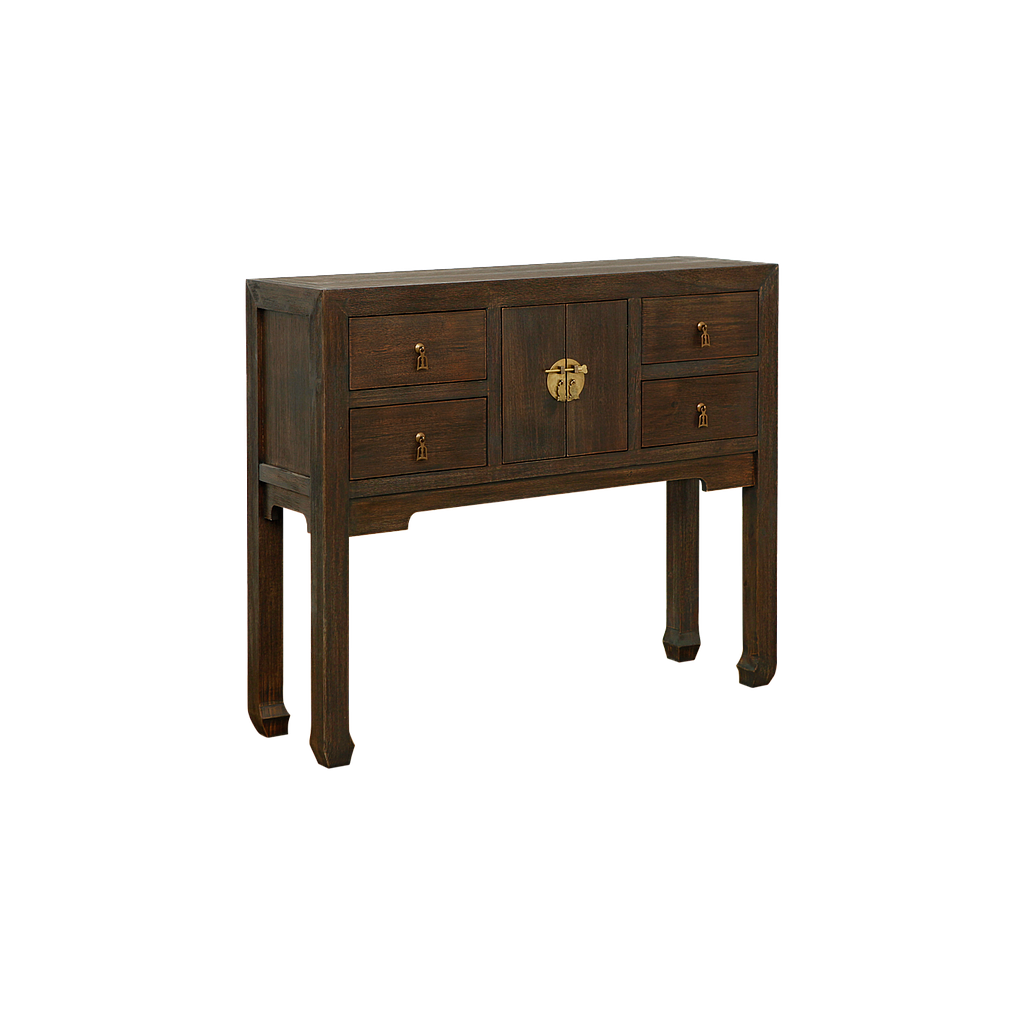 XIAN - Console table L100 - Weathered acacia