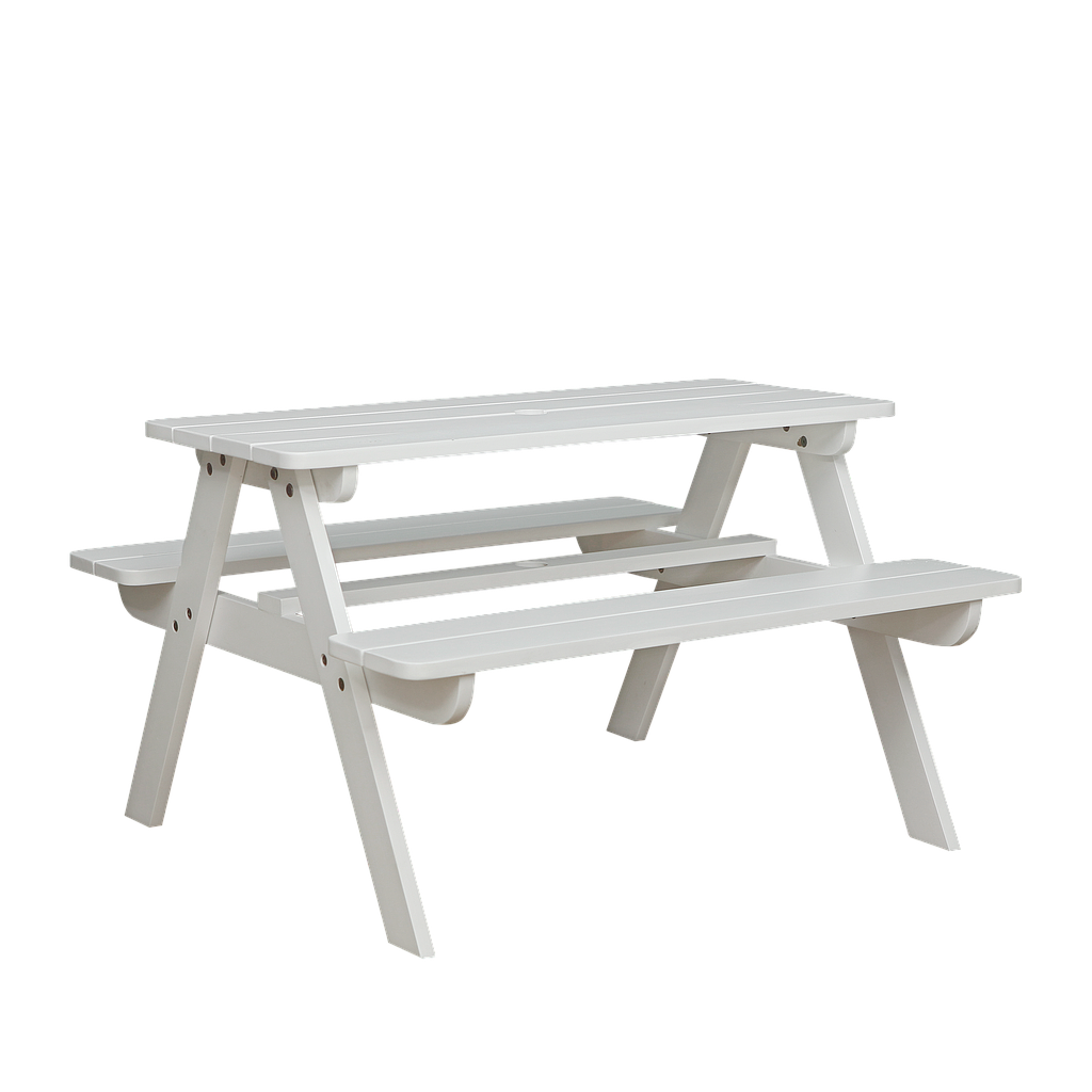 PICNIC - Kids Outdoor Table H55 - White