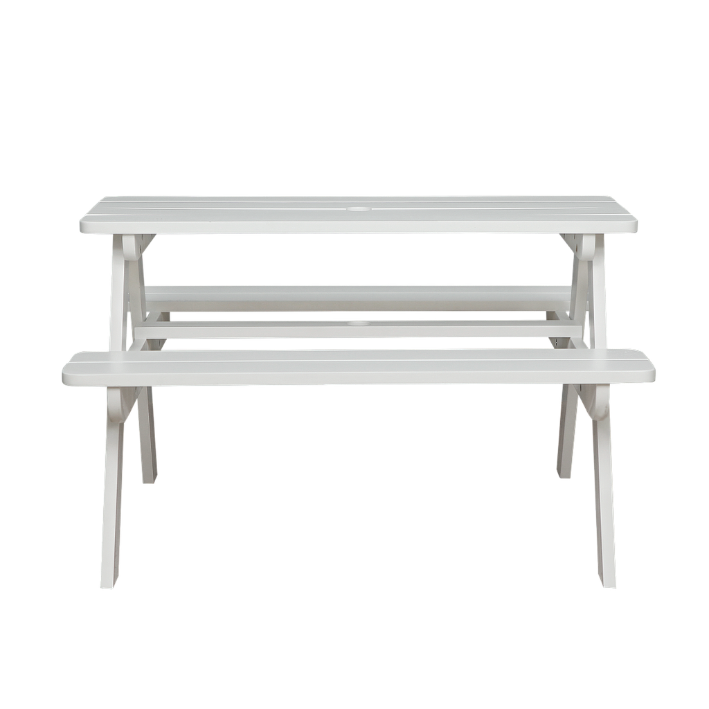 PICNIC - Kids Outdoor Table H55 - White