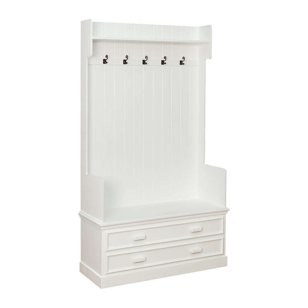 VICTORINE - Hall tree L109 x H190 - White