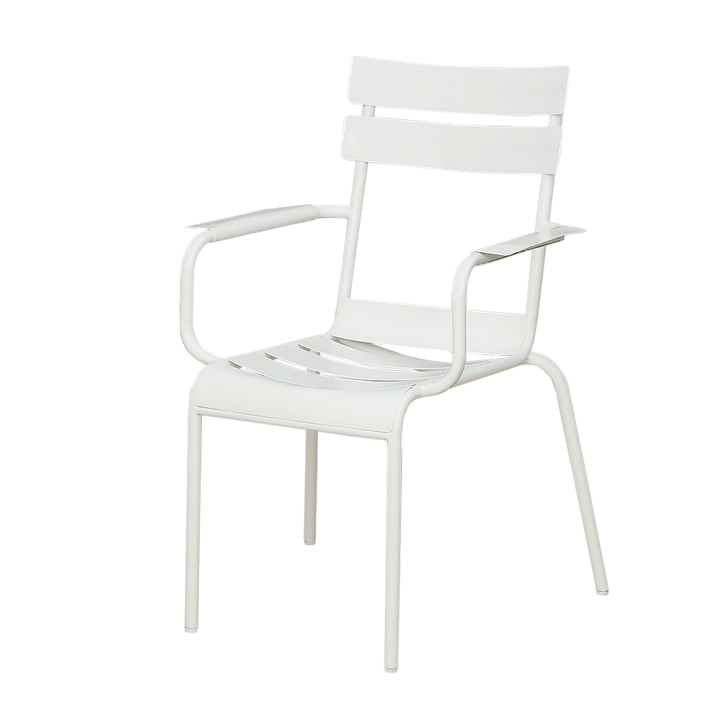 LUXEMBOURG - Armchair - White