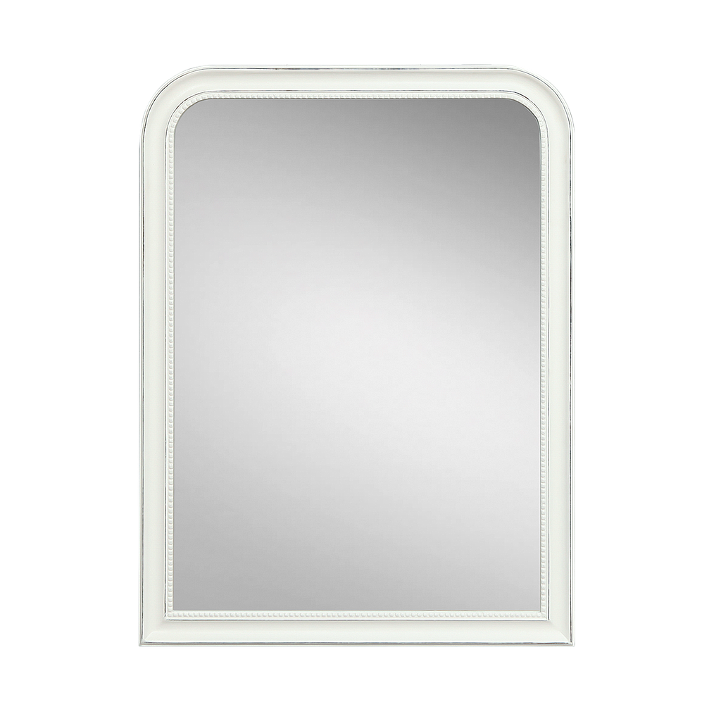 PARISIENNE - Retro mirror L90 x H120 - Brocante white
