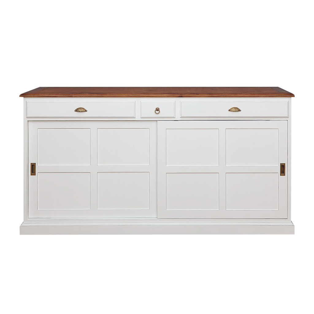 AIX - Sideboard L180 - Brocante white and Washed antic