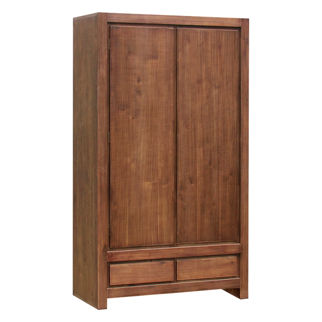 RUBEN - Wardrobe L120 x H210 - Washed antic