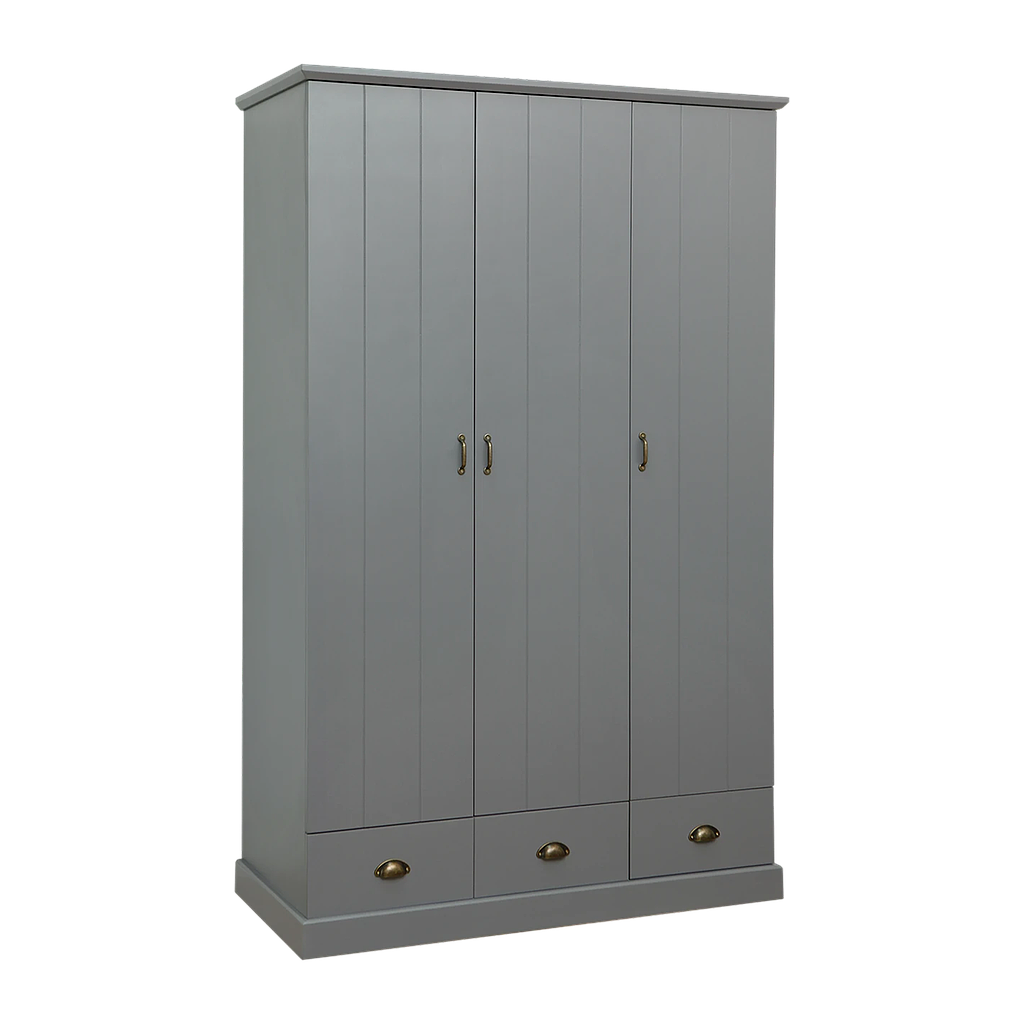 ELIN - Wardrobe L118 x H190 - Pearl grey