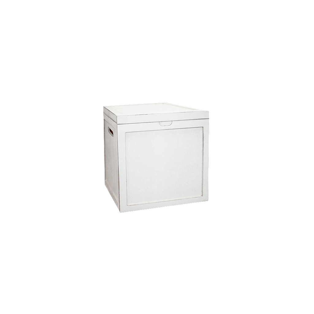 DION - Chest - L47 x W47 - Brocante white