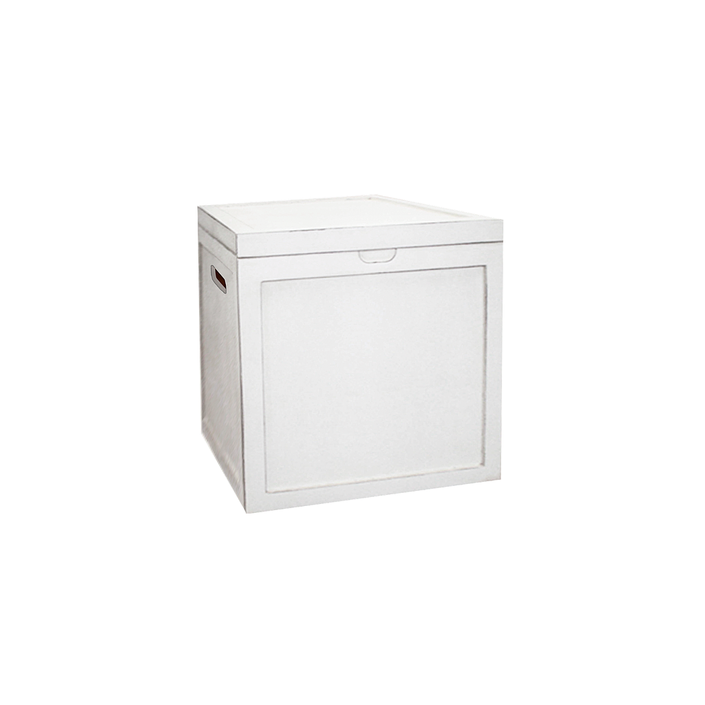 DION - Chest - L47 x W47 - Brocante white