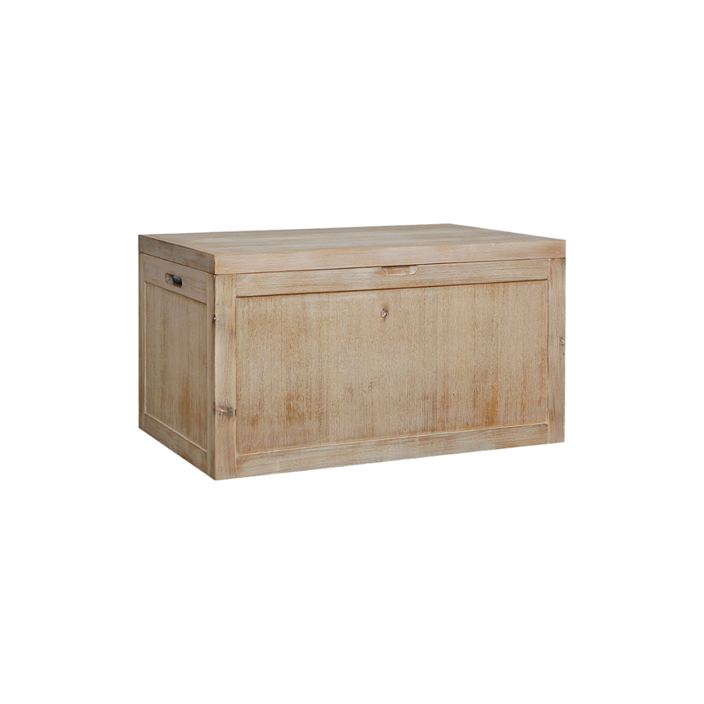 DION - Chest L90 x W55 - Whitened acacia