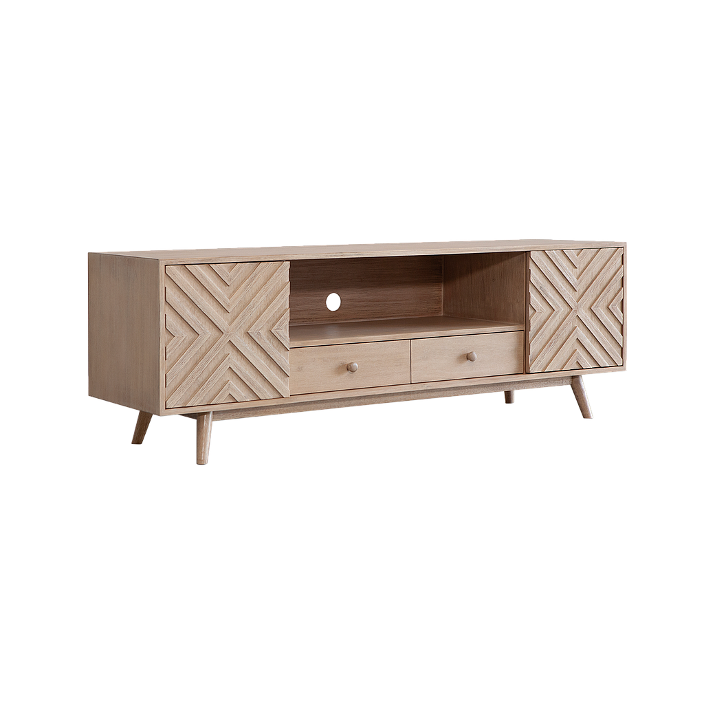 PORTO - TV stand L160 x H55 - Toffee