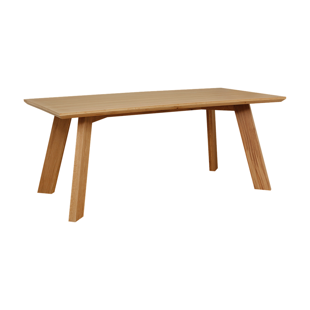 COLE - Dining table L180 x W90 - Natural oak