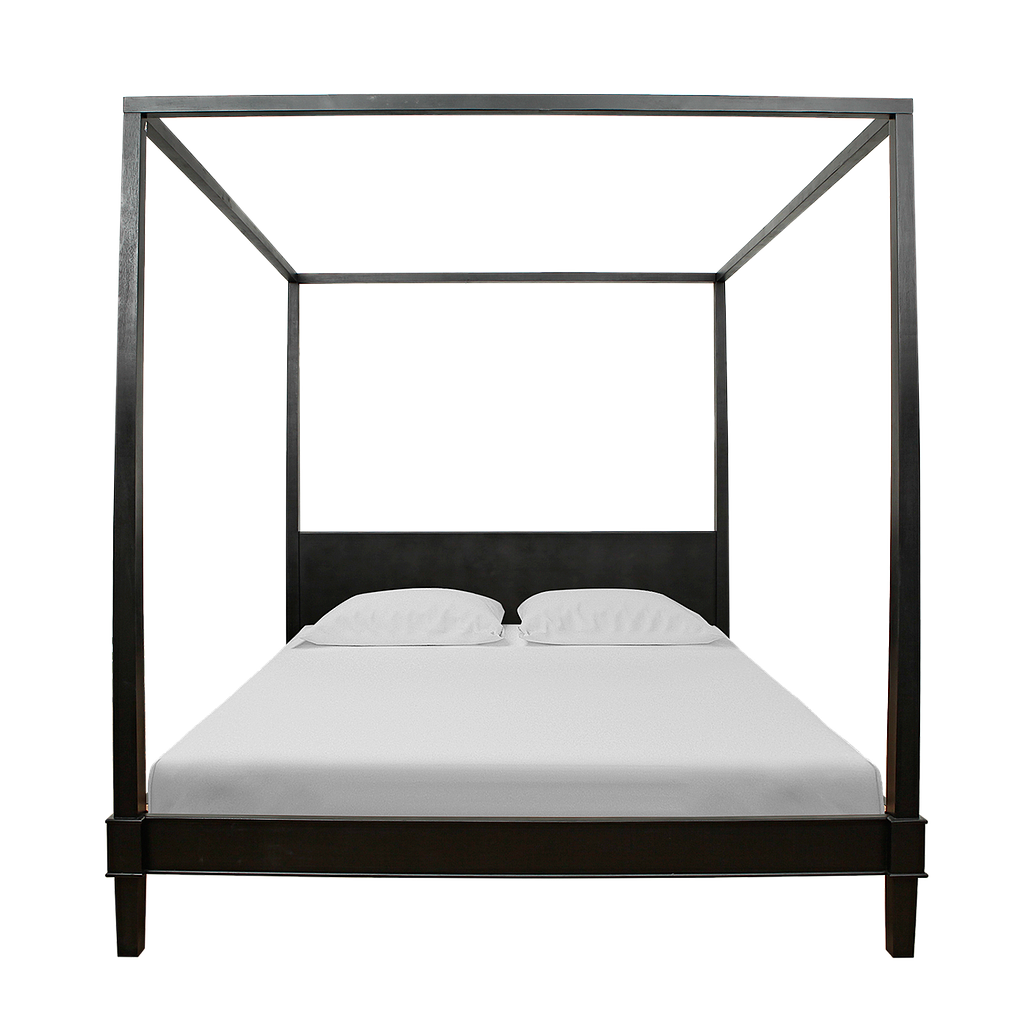 MENCE - King size bed 180x200 - Black
