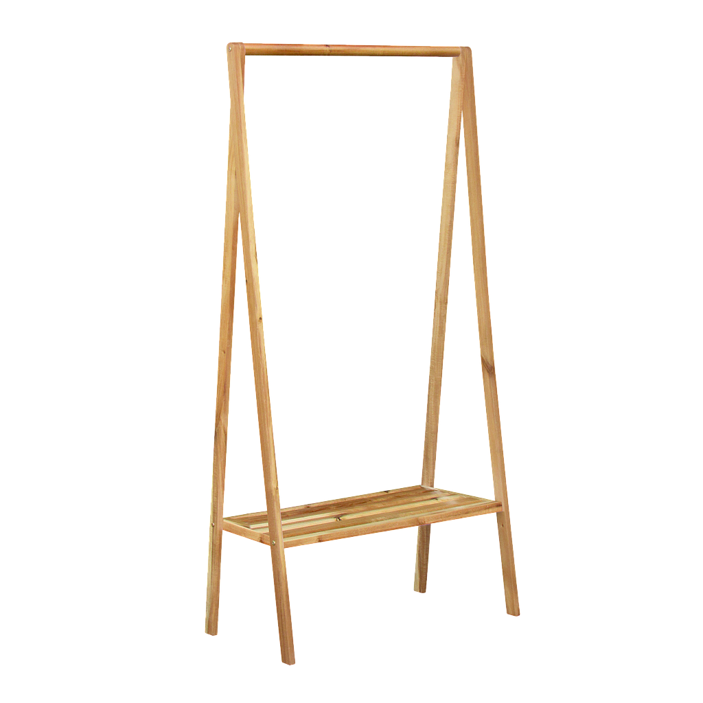 PIPS - Hanging rack L85 x H170 - Natural acacia