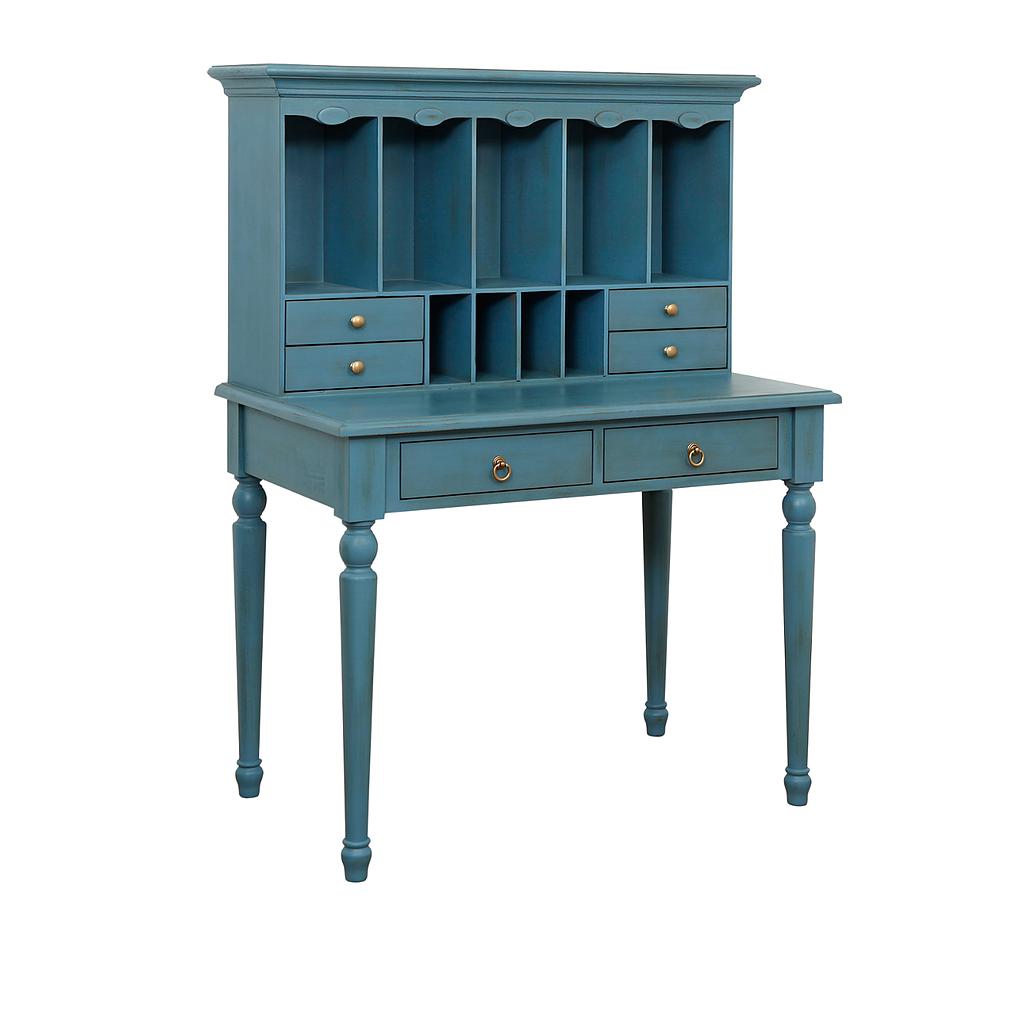 CELIA - Writing Desk L103 x W61 - Shabby stone blue