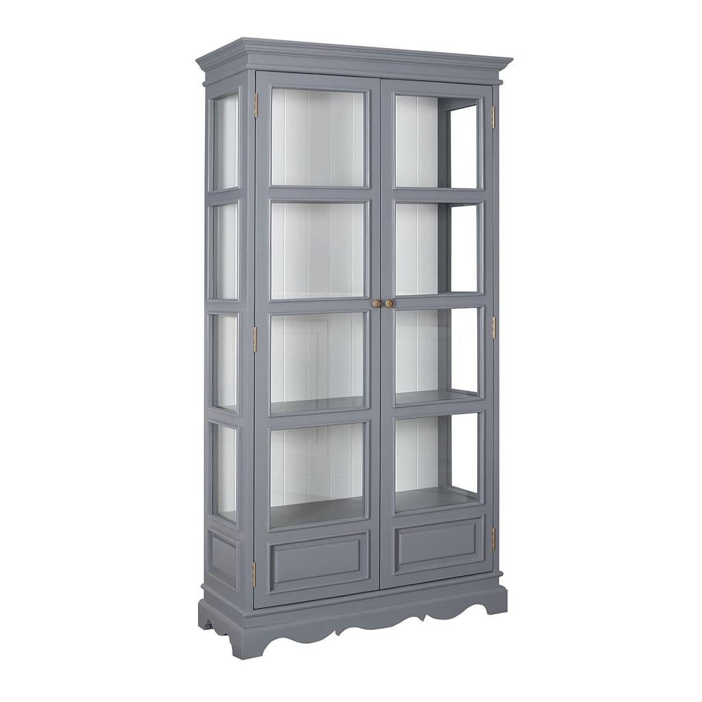 LILY - Display case L98 x H190 - Pearl grey and White