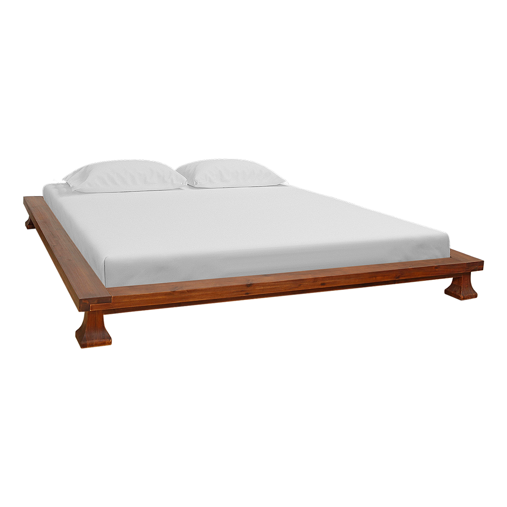 ARTEMIS - King size bed 180x200 - Washed antic