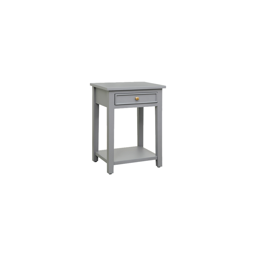 ALES - Bedside table H60 - Light grey