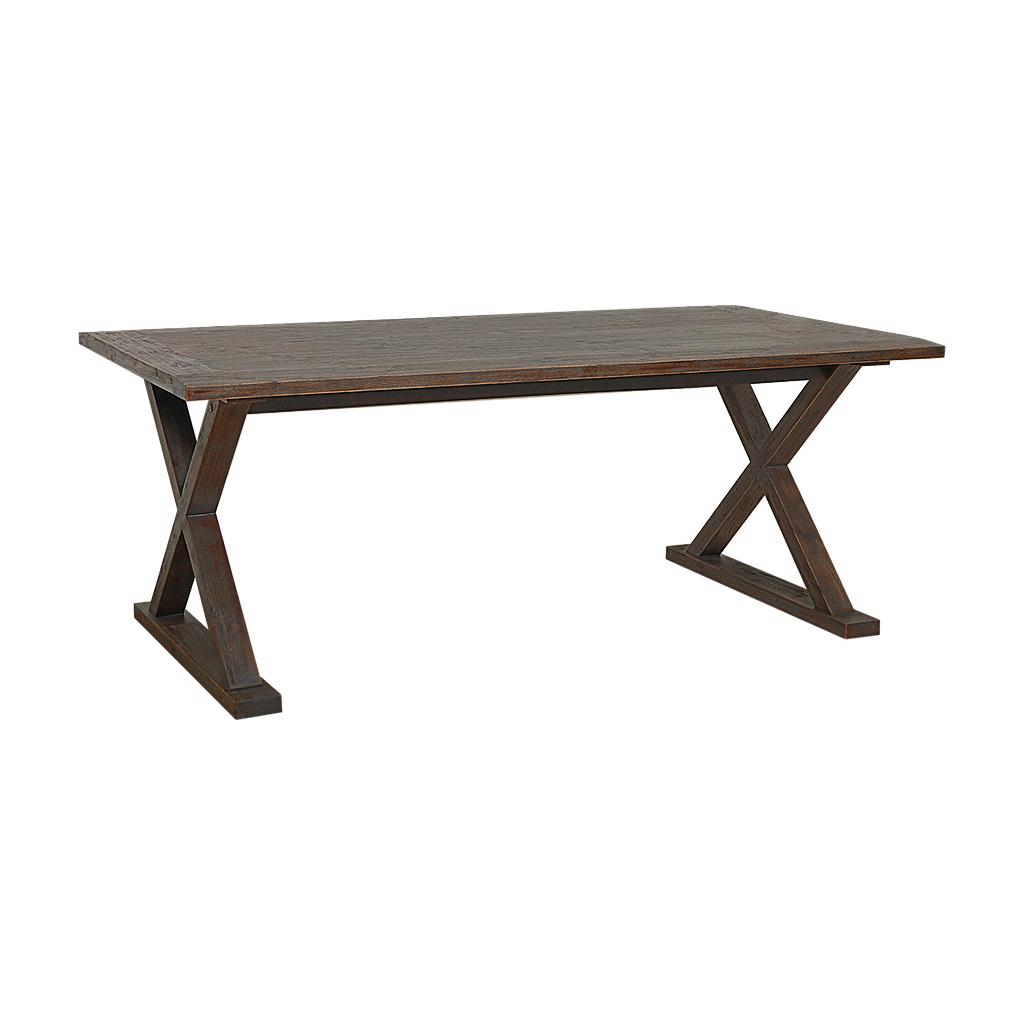 BETSY - Dining table L180 x W100 - Weathered acacia