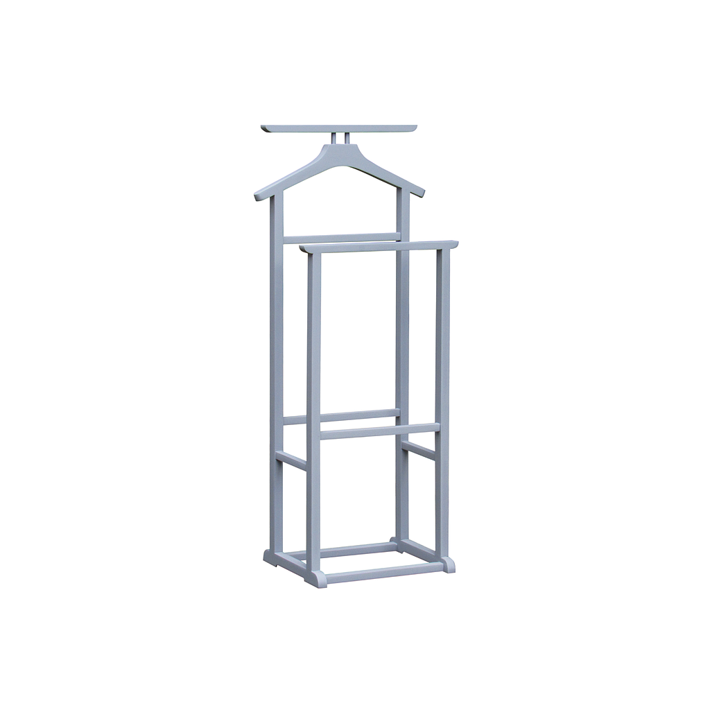ENZO - Valet stand L50 x H116 - Pearl grey