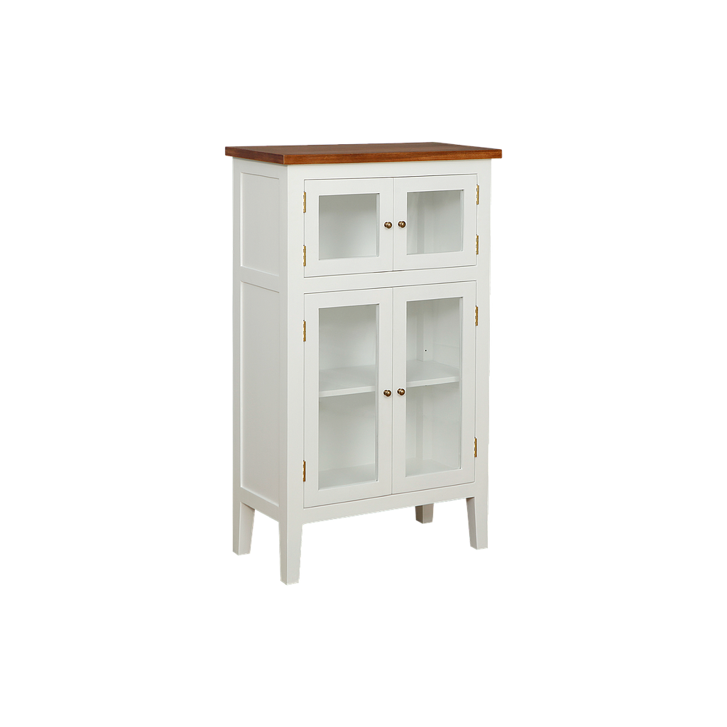 CORBIERES - Sideboard L65 x H110 - Brushed white and Washed antic