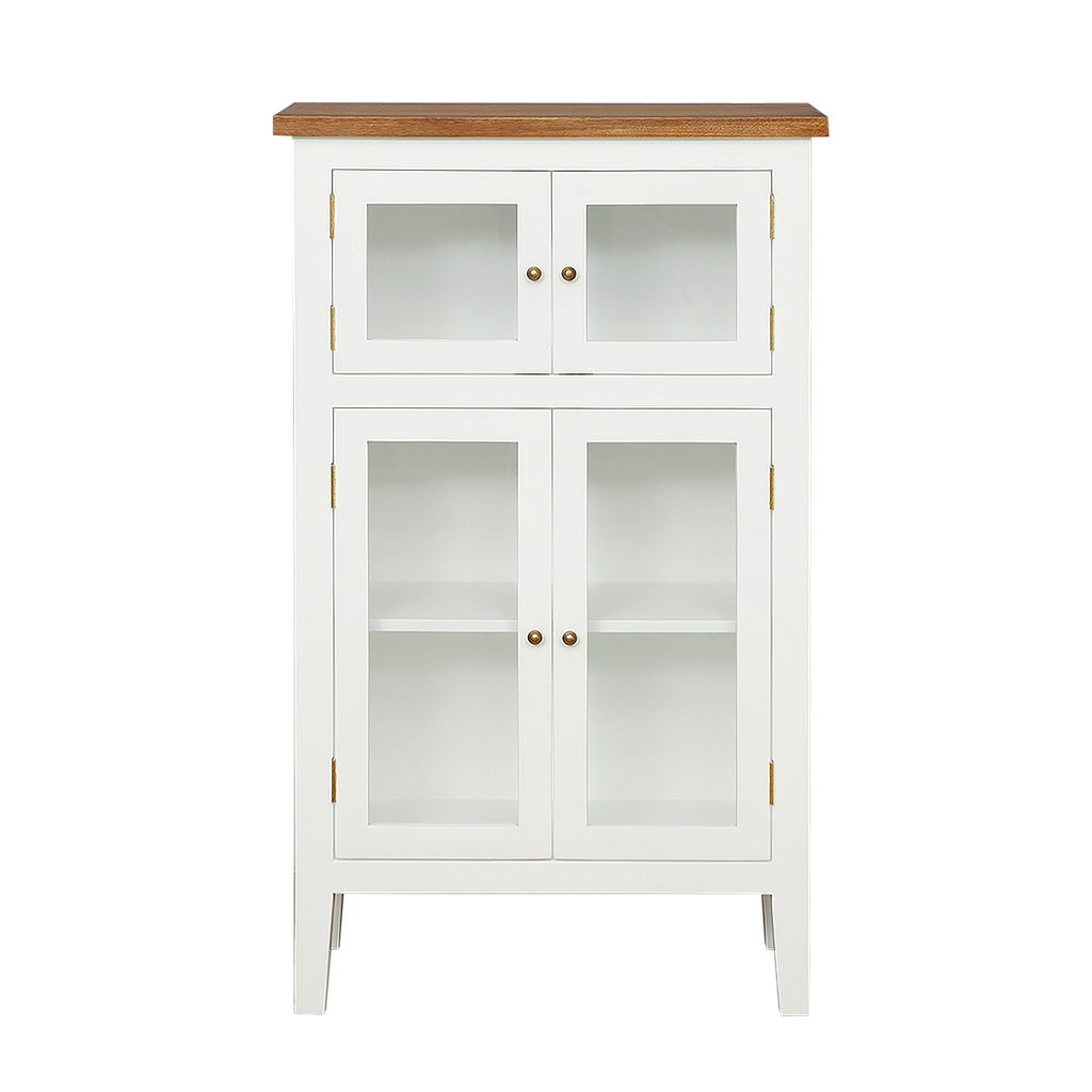 CORBIERES - Sideboard L65 x H110 - Brushed white and Washed antic
