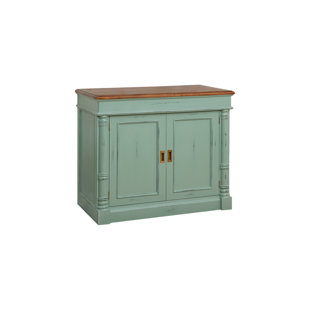 ANNE - Sideboard L100 - Patina mint and Washed antic