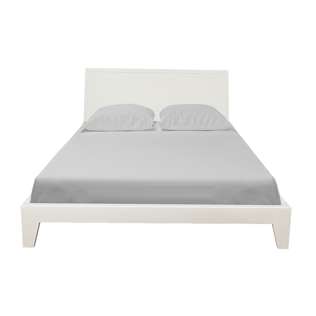 KELSEY - Double size bed 140x200 - White