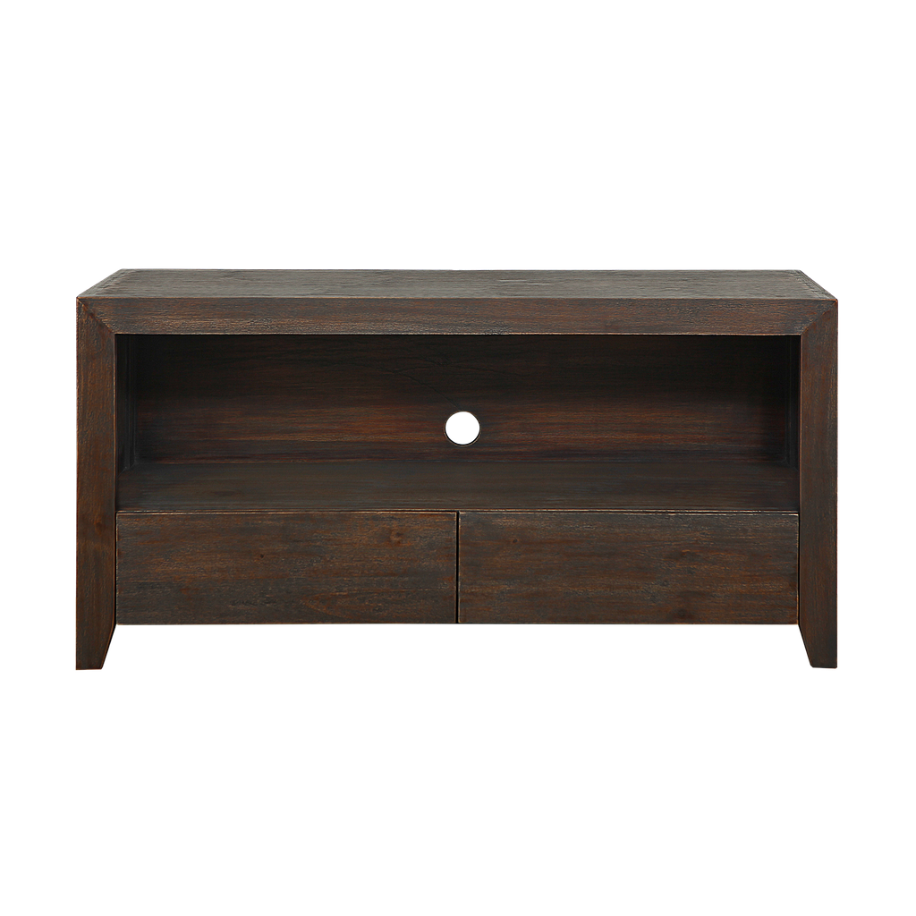 CITY - TV stand L120 - Weathered acacia