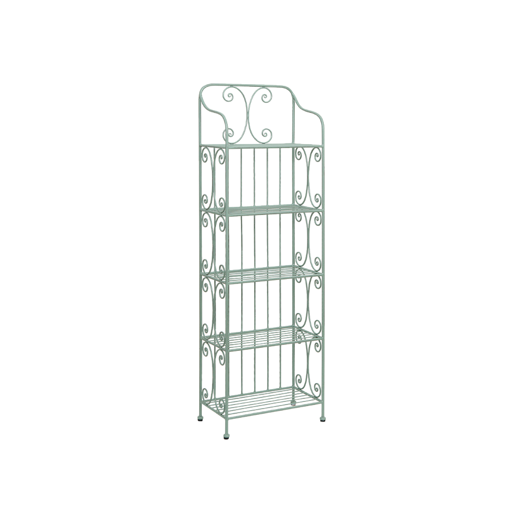 AUBIN - Shoe rack L45 x H140 - Patina mint