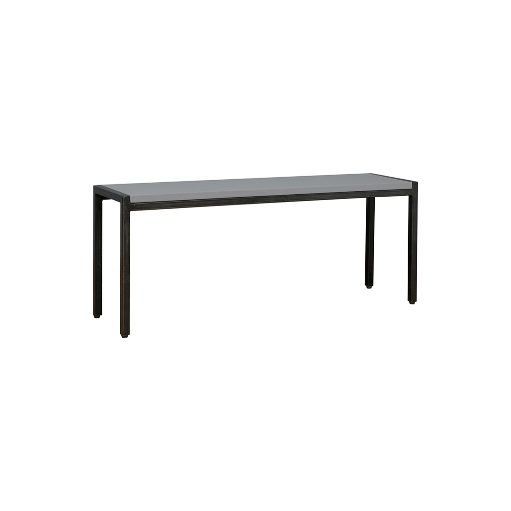 OSAKA - Bench L110 - Vintage anthracite and Pearl grey