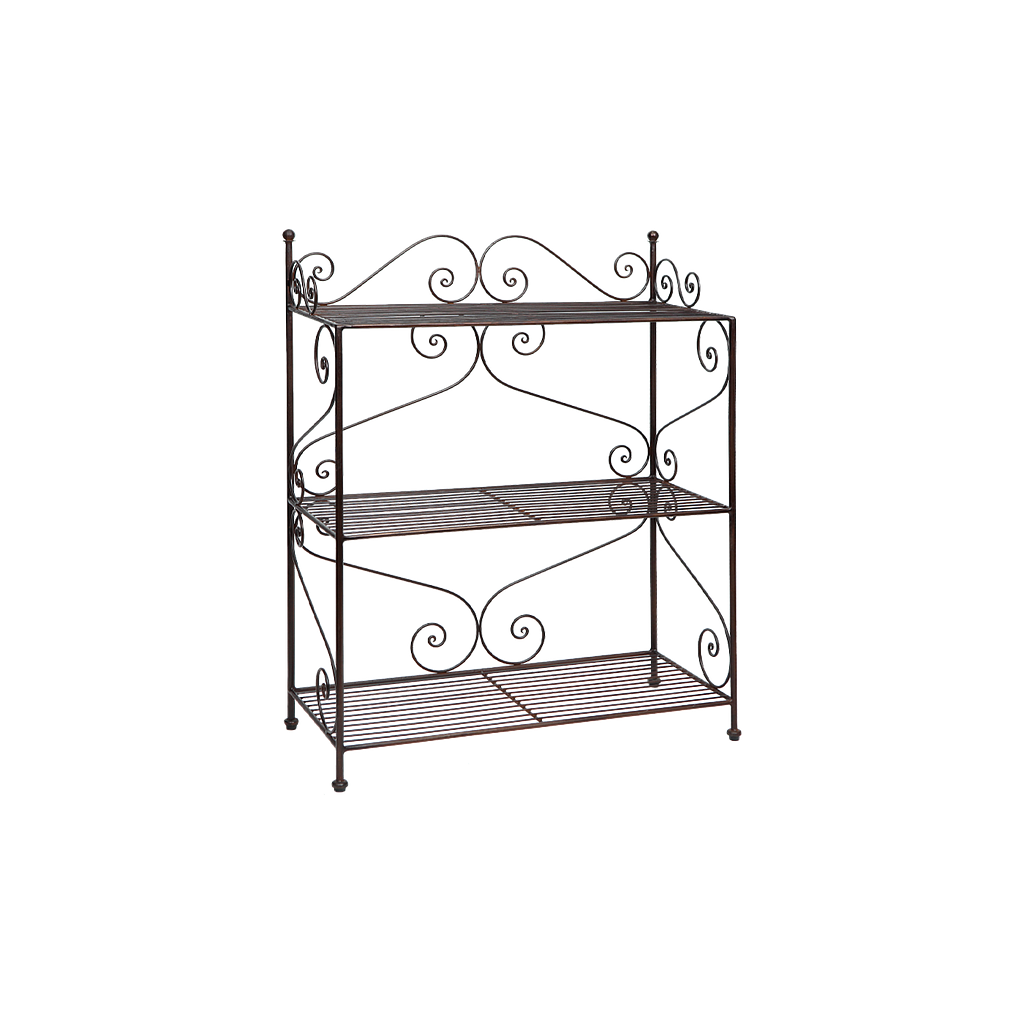 TYLER - Shoe rack L80 x H100 - Burnish