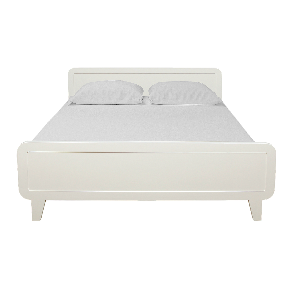LAURA - Queen size bed 160x200 - White