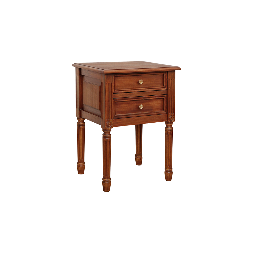 ORLEANS - Bedside table H70 - Washed antic
