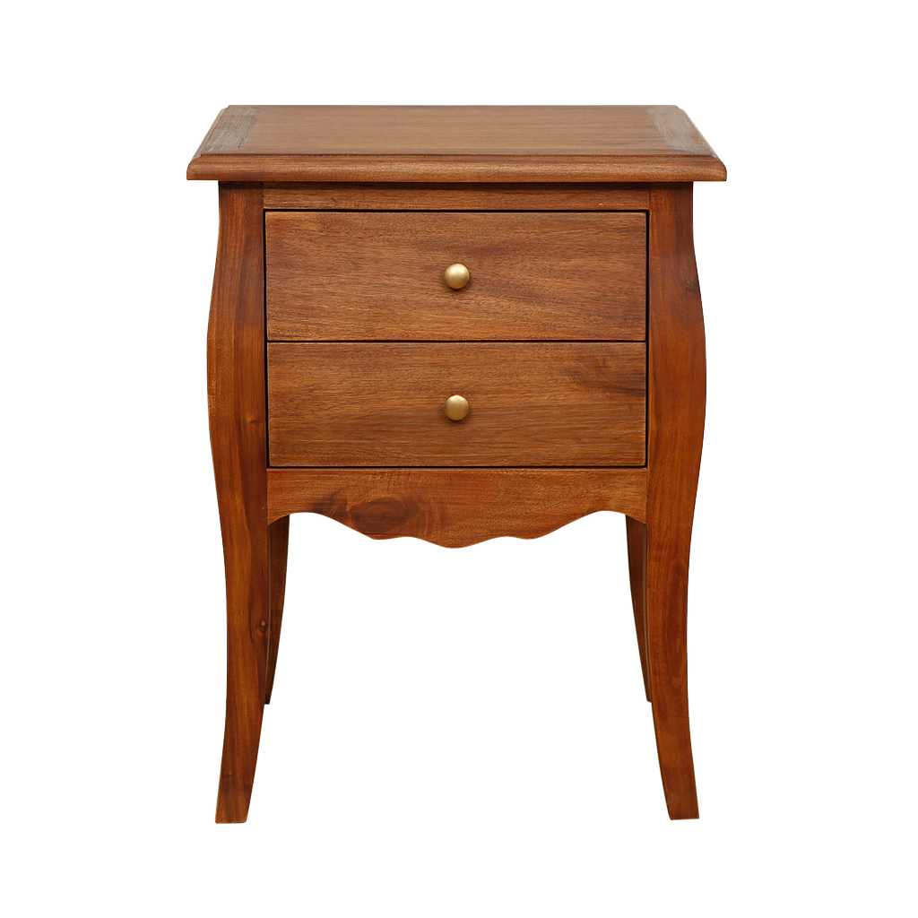 FLORIE - Bedside table H65 - Washed antic