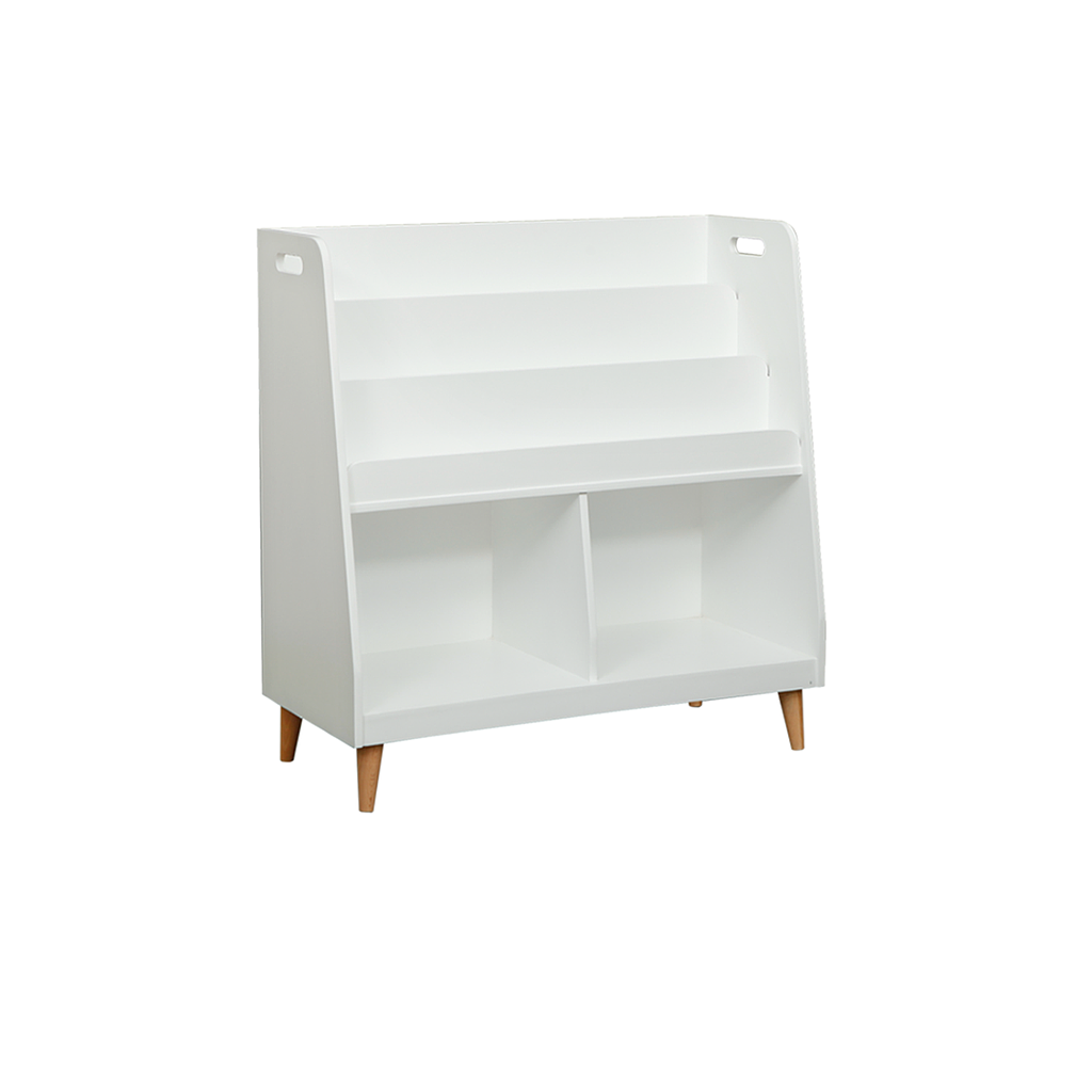 JUMBO - Kids Bookshelf L75 - White